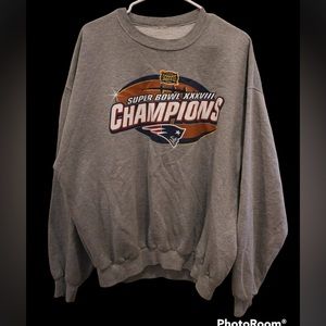 Vintage Super Bowl Patriots crewneck